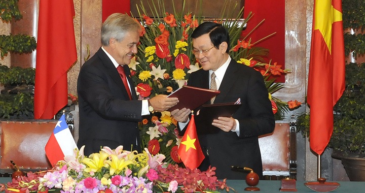 Visita Pdte. Piñera a Vietnam