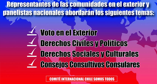 encuentro Chilenos en el exterior