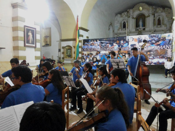 La Paz concierto en Chulumani