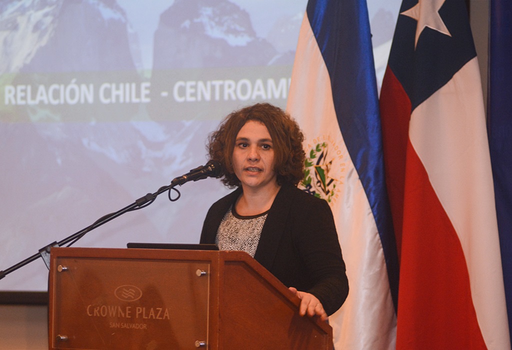 Carla Henríquez, Jefa del Departamento de América del Norte, Central y Caribe de DIRECON, habló sobre las perspectivas de la relación comercial entre Chile y El Salvador.