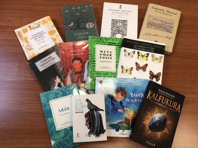 Derechos de autor Claire Touhou Chile dona libros a colegio en Roma - Chile en el Exterior